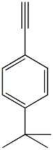 4-叔丁基苯基乙炔结构式