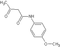 对乙酰乙酰茴香胺结构式