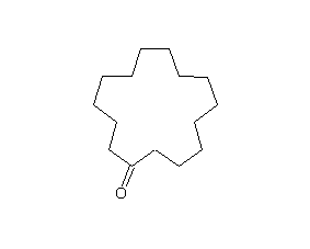 环十五烷酮结构式