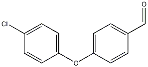 4-(4-氯苯氧基)苯甲醛结构式