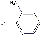 3-氨基-2-溴吡啶结构式