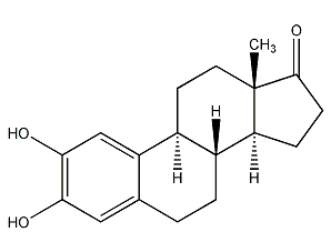 2-羟雌甾酮结构式