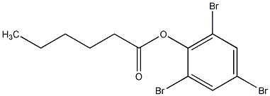 2,4,6-三溴苯基己酸酯结构式