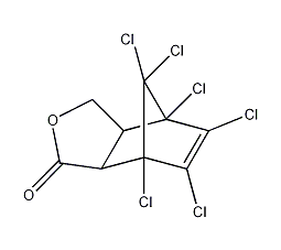 硫丹内酯结构式