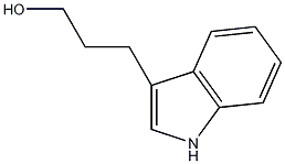 3-吲哚丙醇结构式