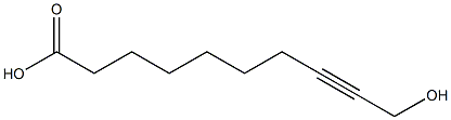 10-hydroxy-8-decynoic acid