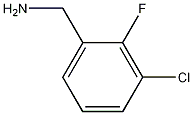 3-氯-2-氟苯甲胺结构式