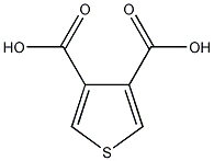 3,4-噻吩二羧酸结构式