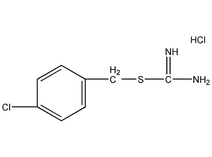S-(4-氯苄基)氯化异硫脲结构式