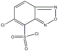 5-氯2,1,3-苯并恶唑-4磺酰氯结构式