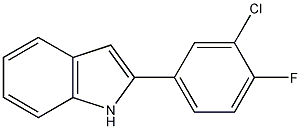 2-(3-Chloro-4-fluorophenyl)indole