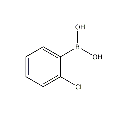 2-氯苯硼酸结构式