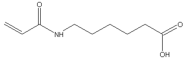 6-丙烯酰胺己酸结构式