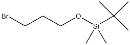 (3-溴丙氧基)-叔丁基二甲基硅烷结构式