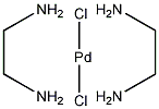 双(乙二胺)钯(II)二氯化物结构式