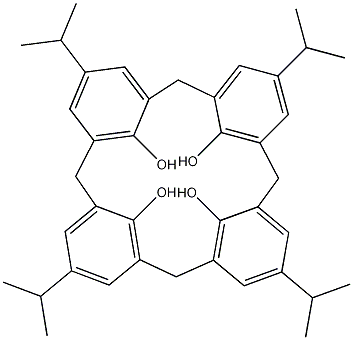 对异丙基杯[4]芳烃结构式