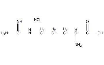 D-精氨酸盐酸盐结构式