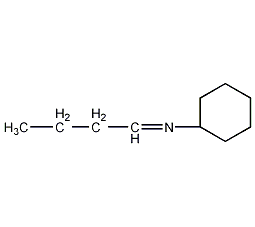 N-丁烯基环环己胺结构式