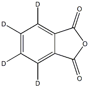 酞酸酐-d4结构式