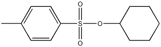 p-甲苯磺酸环己酯结构式