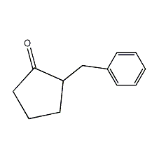 2-(苯基亚甲基)环戊酮结构式