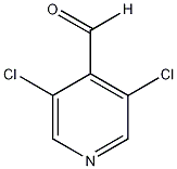 3,5-二氯-4-吡啶甲醛结构式