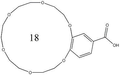 4'-碳酸苯并-18-冠醚-6结构式