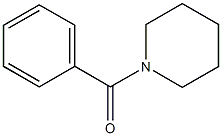 1-苯酰基哌啶结构式