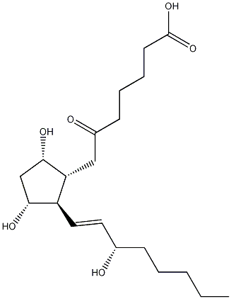 6-酮前列腺素结构式