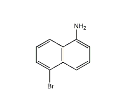1-氨基-5-溴萘结构式
