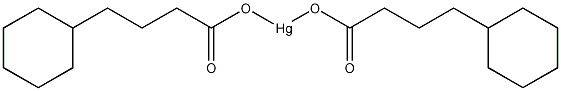 环己基丁酸汞结构式