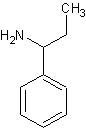 α-乙基苄胺结构式