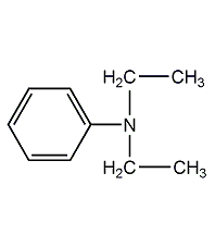 N,N-二乙苯胺结构式