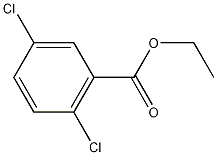 2,5-二氯苯甲酸乙酯结构式