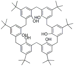 4-叔丁基杯[6]芳烃结构式