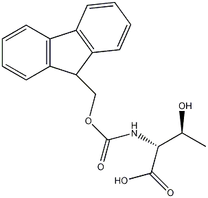 芴甲氧羰基-L-苏氨酸结构式