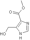 5-羟甲基咪唑-4-甲酸甲酯结构式