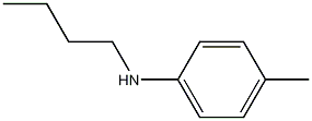 N-正丁基对甲苯胺结构式