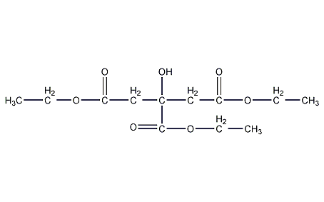 柠檬酸三乙酯结构式