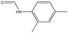 N-(2,4-二甲基苯基)甲酰胺结构式