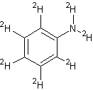 氘代苯胺结构式