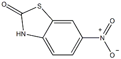 6-硝基-2-苯并噻吖啉酮结构式