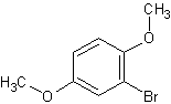 1-溴-2,5-二甲氧基苯结构式