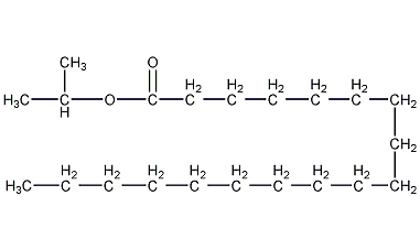 硬脂酸异丙酯结构式