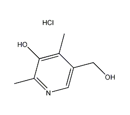 盐酸4-脱氧吡哆醇结构式