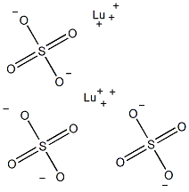 硫酸镥(III)结构式