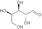 L-(+)-核糖结构式