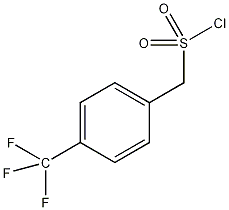 [3-(三氟甲基)吡啶]甲烷磺酰氯结构式