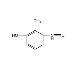 2-甲基-3-羟基苯甲醛结构式