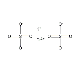 硫酸铬钾结构式
